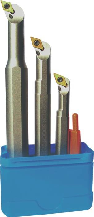 Bohrstangenset SDQC-L 07 li.vern.m.IK 3tlg.TECWERK