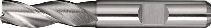 Bohrnutenfräser DIN 844 TypN D.3mm HSS-Co8 Weldon Z.3 lang TECWERK