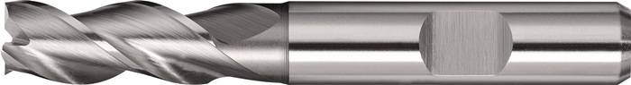 Bohrnutenfräser DIN 844 Typ W D.20mm HSS-Co8 Weldon Z.3 kurz TECWERK