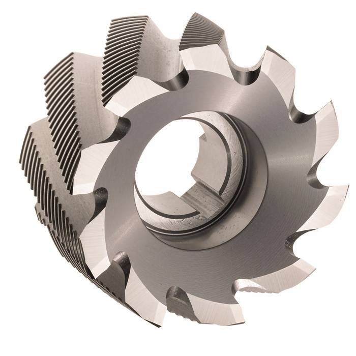 Walzenstirnfräser DIN 1880 Typ HR D.80mm HSS-Co5 Z.10 TECWERK