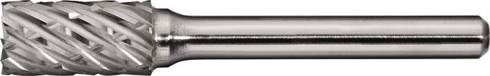 Frässtift ZYA-S Special Steel D.10mm Kopf-L.20mm Schaft-D.6mm HM Verz.Kreuz TW