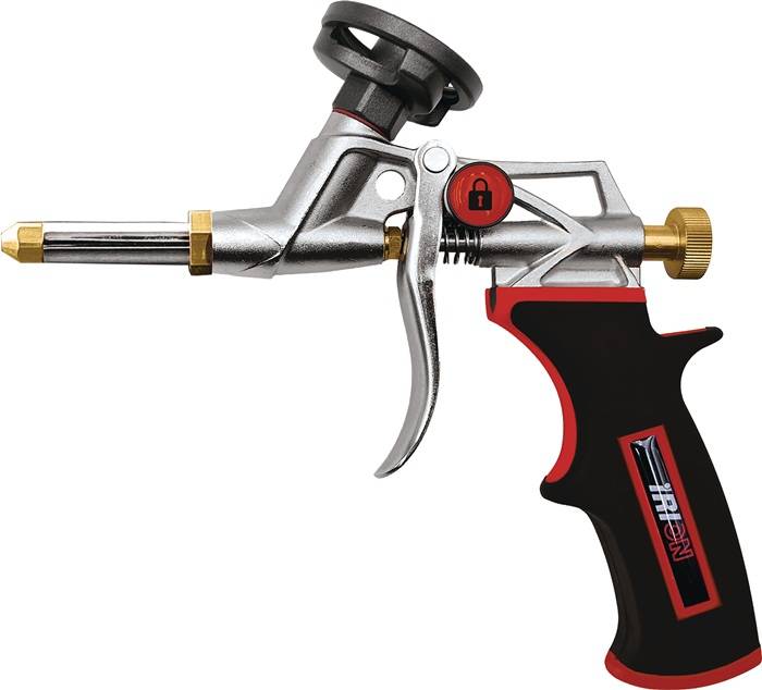 1K-Montagepistole Metall Lite Micro Metall f.1K-PU-Pistolenschäume IRION