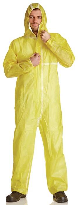 Chemikalienschutzoverall ProSafe® 4 Gr.XXXL gelb PSA III DS SafetyWear