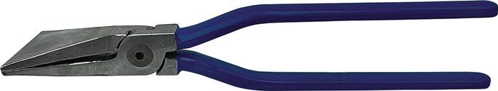 Falzzange L.285mm Backen-B.60mm aufgelegt ger.o.PVC KIESEL