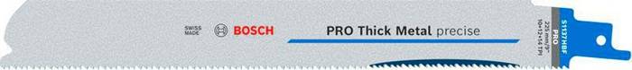 Säbelsägeblatt PRO Thick Metal precise S1137HBF L.225mm B.25mm 5 St./Karte