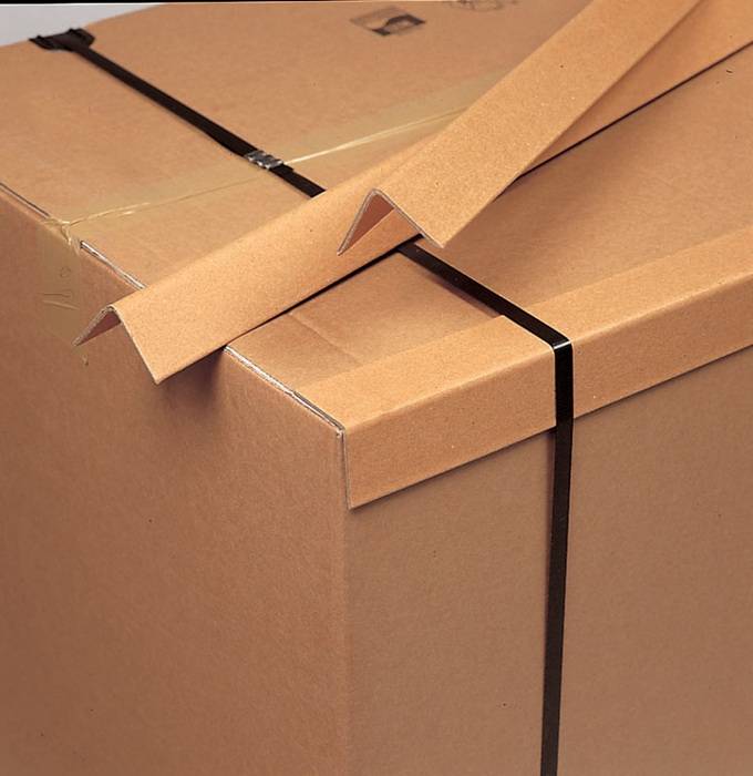 Vollpapp-Kantenschutzleisten Maße 100x50x50mm, Stärke 2mm braun Wink. vorgefert.