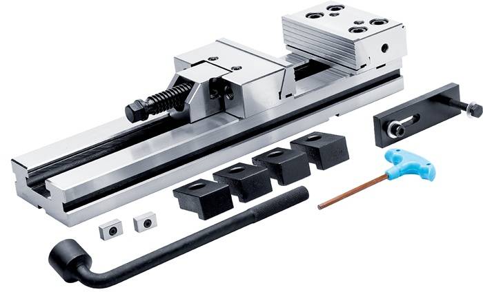 Präzisionsschraubstock ISO MVM-ATI.125.410 Gesamt-L. 345mm mechanisch PRAMET