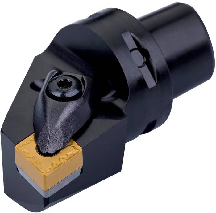 Klemmhalter ISO C3-DCLNR-22045-12 D.32mm m. Polygonkupplung Rechtslauf