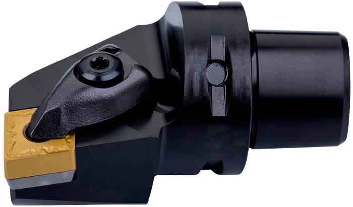 Klemmhalter ISO C3-DCLNR-22045-12 D.32mm m. Polygonkupplung Rechtslauf