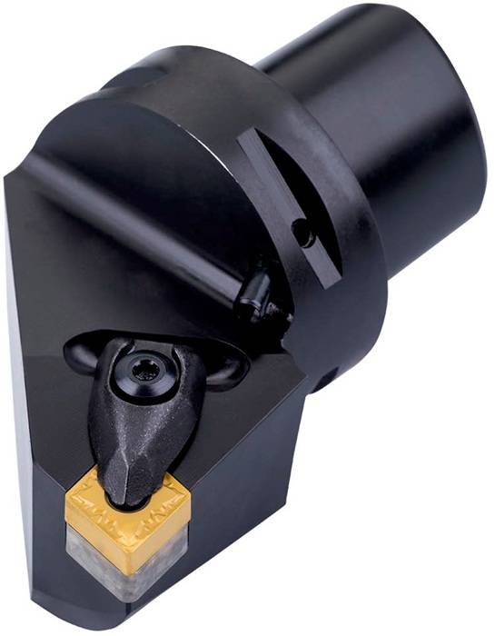 Klemmhalter ISO C6-DCLNR-45065-12 D.63mm m. Polygonkupplung Rechtslauf