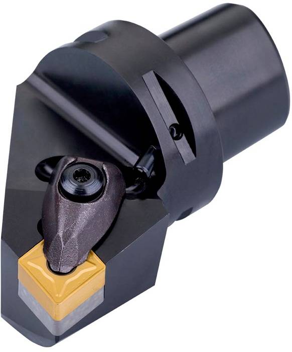 Klemmhalter ISO C4-DCLNR-27055-16 D.40mm m. Polygonkupplung Rechtslauf