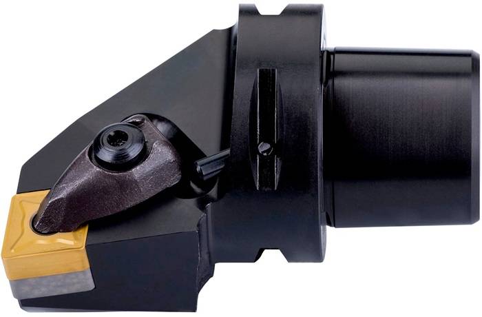 Klemmhalter ISO C4-DCLNR-27055-16 D.40mm m. Polygonkupplung Rechtslauf