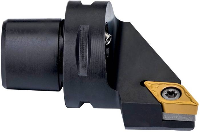 Klemmhalter ISO C3-SDJCL-22040-11 D.32mm m. Polygonkupplung Linkslauf