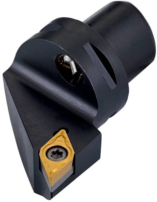 Klemmhalter ISO C3-SDJCR-22040-11 D.32mm m. Polygonkupplung Rechtslauf