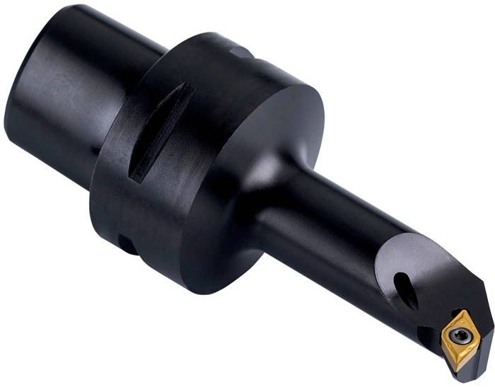 Klemmhalter ISO C4-SDUCL-11070-07 D.40mm m. Polygonkupplung Linkslauf