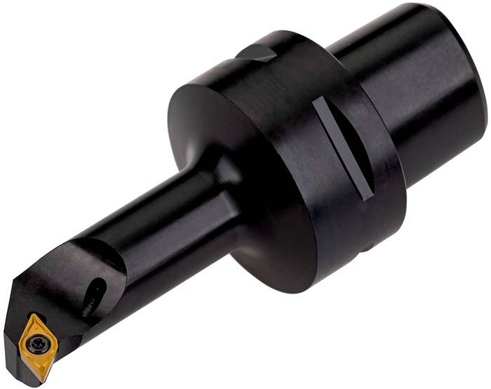 Klemmhalter ISO C4-SDUCR-11070-07 D.40mm m. Polygonkupplung Rechtslauf