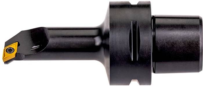 Klemmhalter ISO C4-SDUCR-11070-07 D.40mm m. Polygonkupplung Rechtslauf