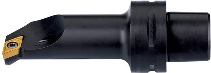 Klemmhalter ISO C4-SDUCR-13080-11 D.40mm m. Polygonkupplung Rechtslauf