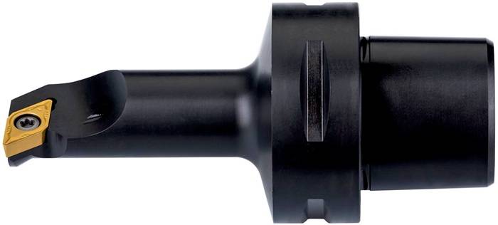 Klemmhalter ISO C5-SDUCR-13080-11 D.50mm m. Polygonkupplung Rechtslauf