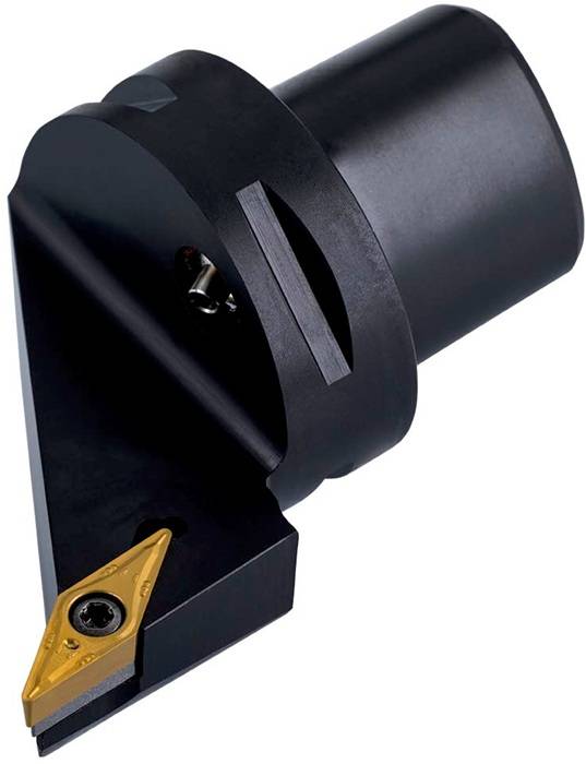 Klemmhalter ISO C6-SVJBR-45065-16 D.63mm m. Polygonkupplung Rechtslauf