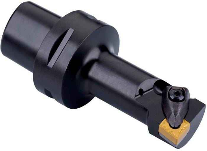 Klemmhalter ISO C4-DCLNL-17090-12 D.40mm m. Polygonkupplung Linkslauf