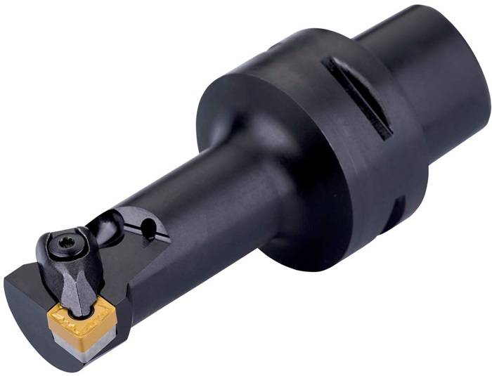 Klemmhalter ISO C4-DCLNR-13080-09 D.40mm m. Polygonkupplung Rechtslauf