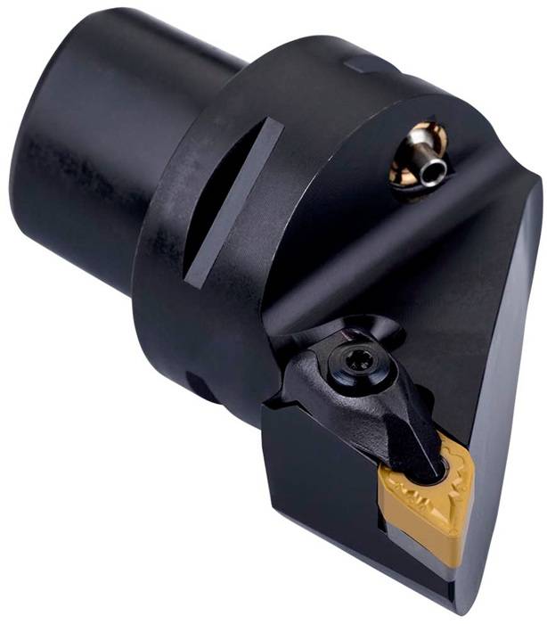 Klemmhalter ISO C4-DDJNL-27050-11 D.40mm m. Polygonkupplung Linkslauf