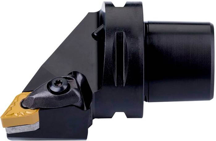 Klemmhalter ISO C4-DDJNR-27055-15 D.40mm m. Polygonkupplung Rechtslauf