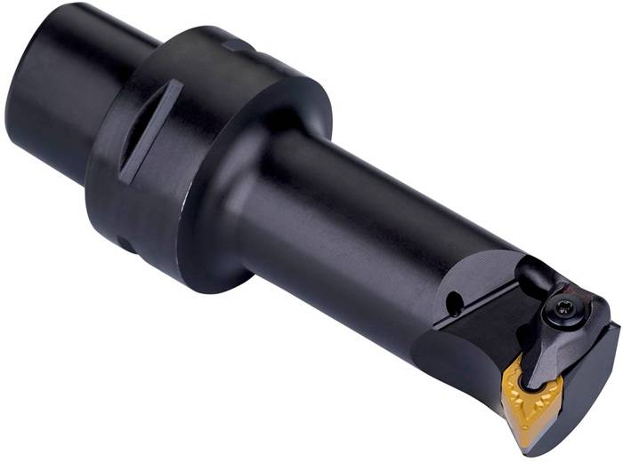 Klemmhalter ISO C4-DDUNL-17090-11 D.40mm m. Polygonkupplung Linkslauf