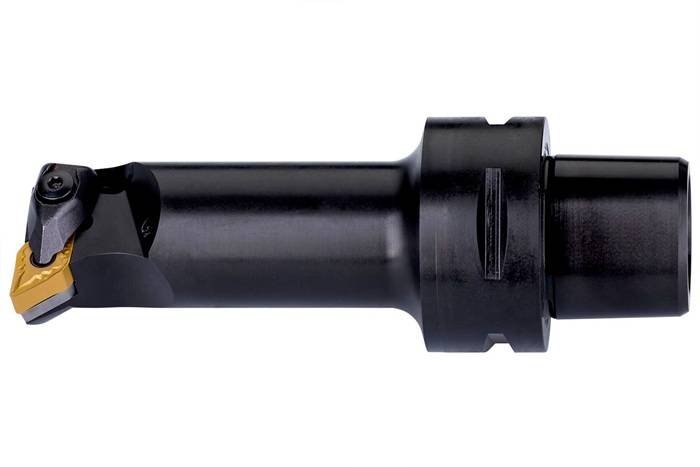 Klemmhalter ISO C4-DDUNR-17090-11 D.40mm m. Polygonkupplung Rechtslauf