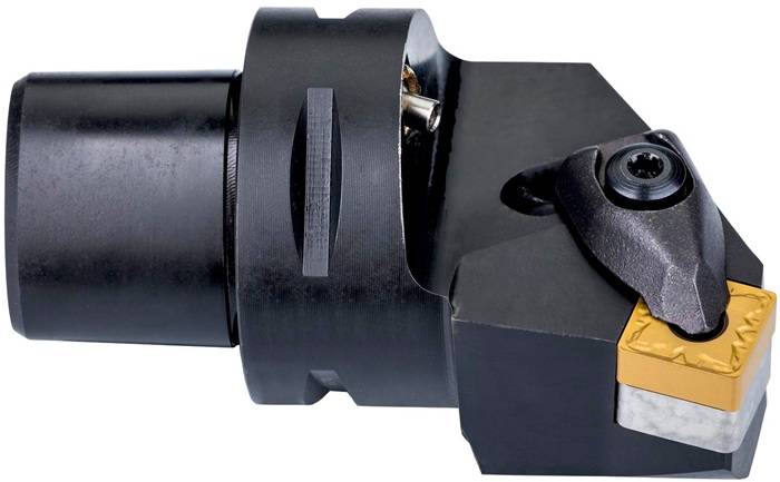 Klemmhalter ISO C4-DSKNL-27050-12 D.40mm m. Polygonkupplung Linkslauf