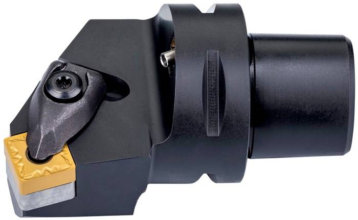 Klemmhalter ISO C4-DSKNR-27050-12 D.40mm m. Polygonkupplung Rechtslauf