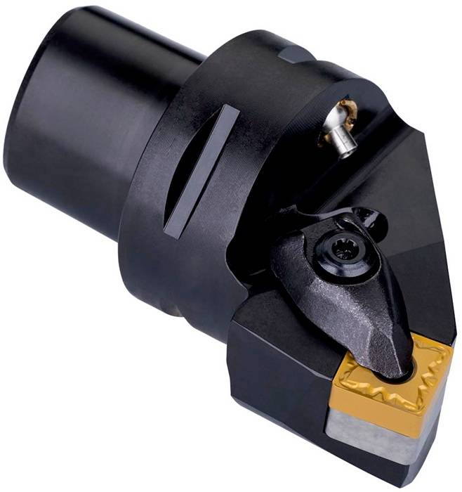 Klemmhalter ISO C4-DSRNL-22050-12 D.40mm m. Polygonkupplung Linkslauf