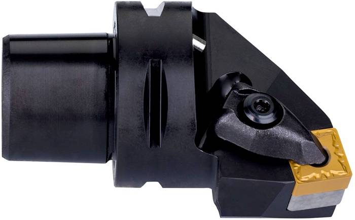 Klemmhalter ISO C4-DSRNL-22050-12 D.40mm m. Polygonkupplung Linkslauf