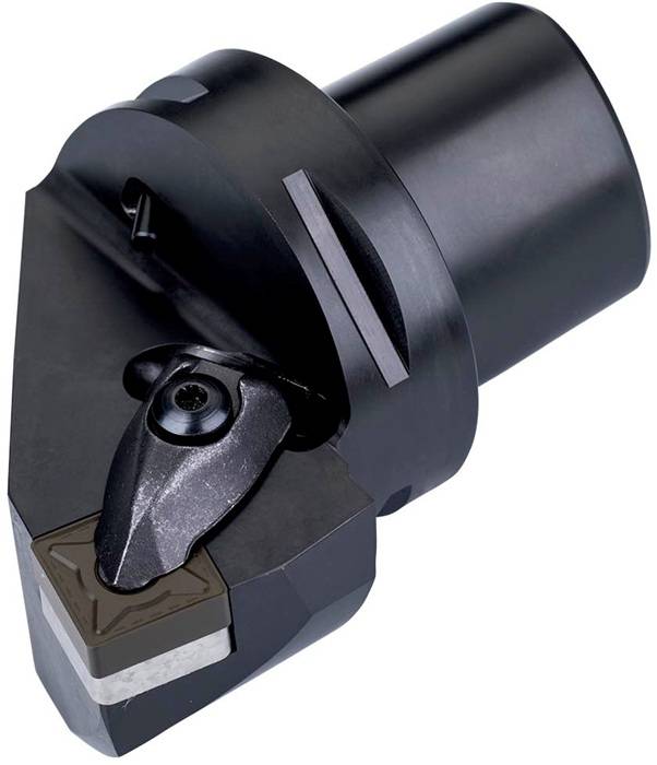 Klemmhalter ISO C6-DSRNR-35065-19 D.63mm m. Polygonkupplung Rechtslauf