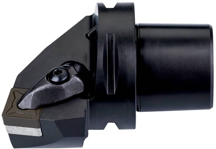 Klemmhalter ISO C6-DSRNR-35065-19 D.63mm m. Polygonkupplung Rechtslauf