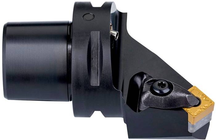 Klemmhalter ISO C4-DSSNL-27042-12 D.40mm m. Polygonkupplung Linkslauf