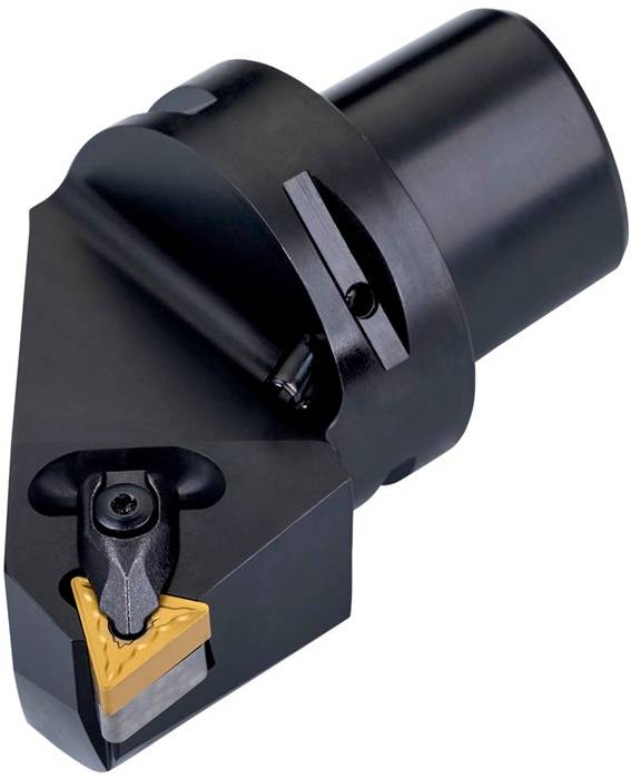 Klemmhalter ISO C4-DTJNR-27050-16 D.40mm m. Polygonkupplung Rechtslauf