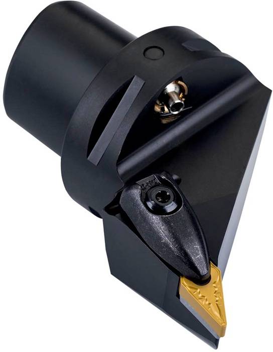 Klemmhalter ISO C4-DVJNL-27062-16 D.40mm m. Polygonkupplung Linkslauf