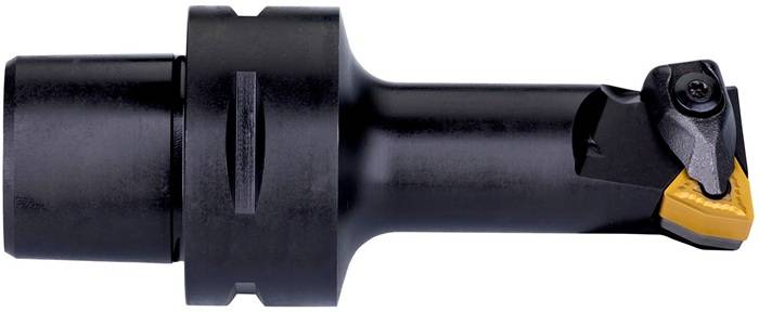 Klemmhalter ISO C4-DWLNL-13075-06 D.40mm m. Polygonkupplung Linkslauf