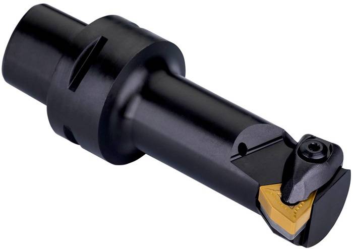 Klemmhalter ISO C4-DWLNL-17090-08 D.40mm m. Polygonkupplung Linkslauf