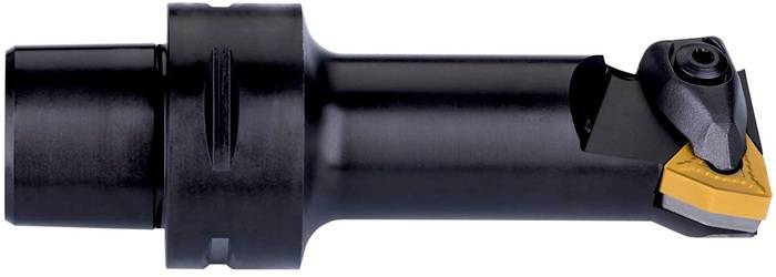 Klemmhalter ISO C4-DWLNL-17090-08 D.40mm m. Polygonkupplung Linkslauf