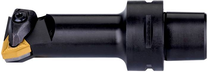 Klemmhalter ISO C4-DWLNR-17090-08 D.40mm m. Polygonkupplung Rechtslauf