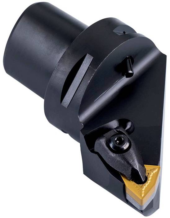 Klemmhalter ISO C4-DWLNL-27050-08 D.40mm m. Polygonkupplung Linkslauf