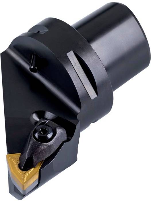 Klemmhalter ISO C4-DWLNR-27050-08 D.40mm m. Polygonkupplung Rechtslauf