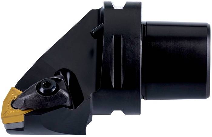 Klemmhalter ISO C4-DWLNR-27050-08 D.40mm m. Polygonkupplung Rechtslauf