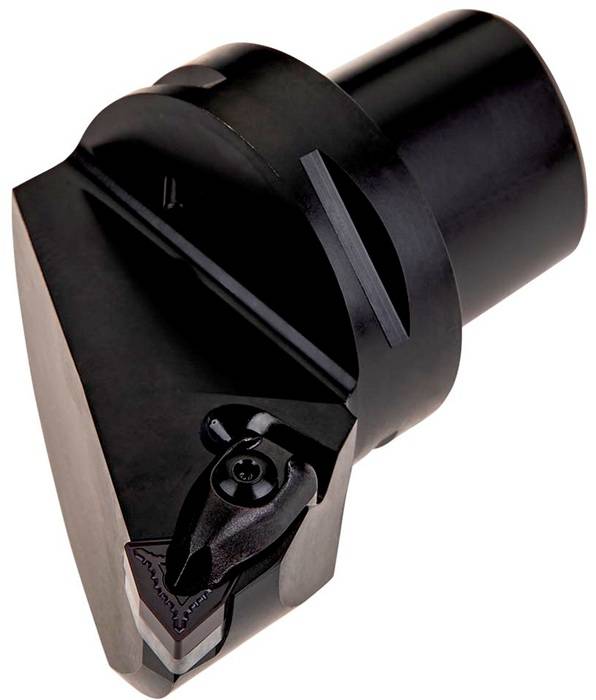 Klemmhalter ISO C6-DWLNR-45065-08 D.63mm m. Polygonkupplung Rechtslauf