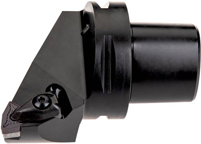 Klemmhalter ISO C6-DWLNR-45065-08 D.63mm m. Polygonkupplung Rechtslauf