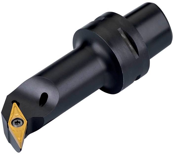 Klemmhalter ISO C4-SVQBR-18090-16 D.40mm m. Polygonkupplung Rechtslauf