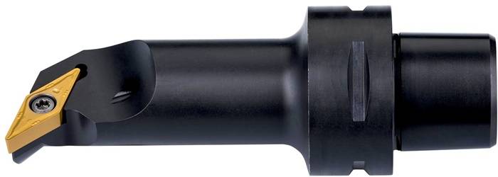 Klemmhalter ISO C4-SVQBR-18090-16 D.40mm m. Polygonkupplung Rechtslauf